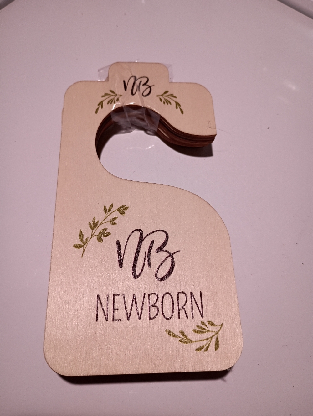 Wooden Baby Closet Organizer Newborn - 12 months